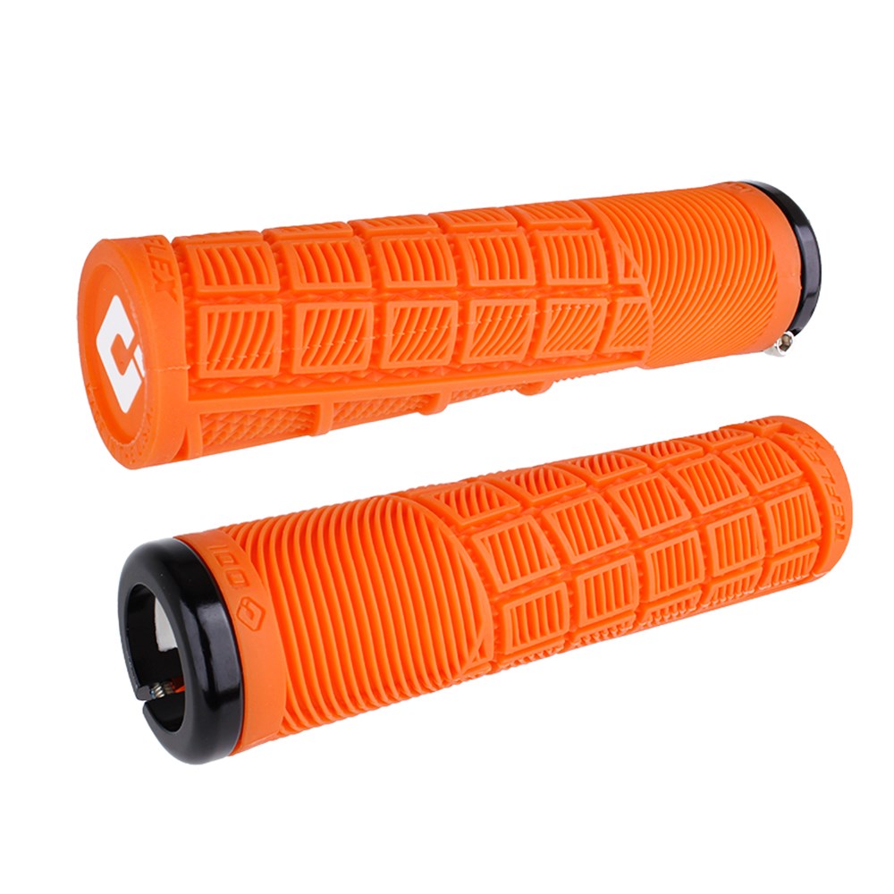 Reflex, v2.1 Lock-On ,MTB, Closed End ,135mm, Wht/Orange